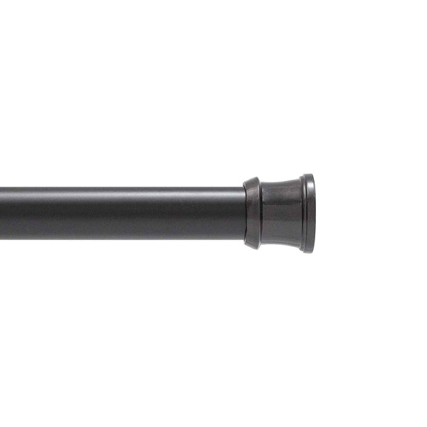 Tringle à Rideaux Extensible 76-122cm - Acier Inoxydable - Support Tringle à Rideaux Extensible 76-122cm - Acier Inoxydable - Support
