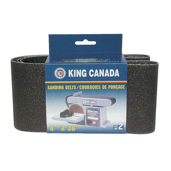 Pack De 10 Courroies Abrasives Imperméables 3x21 Pouces - Grain 80 - Qualité Premium
