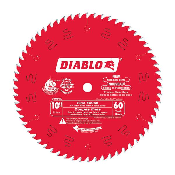 Freud Lame De 25,4 Cm X 40 Dents Pour Coupes Transversales (0,95