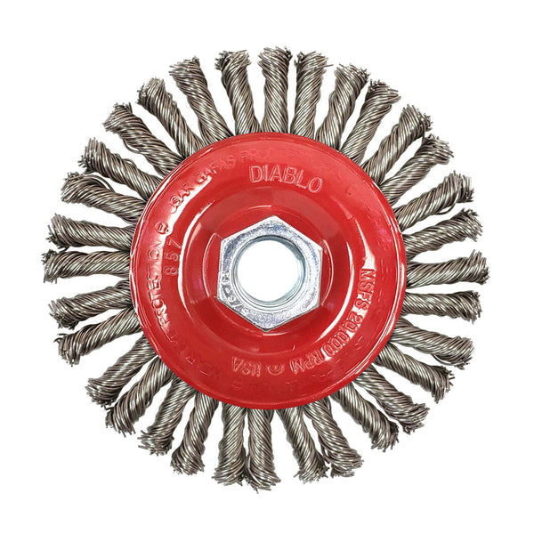 Brosse - PFERD - WBU 100100-19,1 - Inox - Diamètre 100 Mm - 0,20 Kg - Electroménager