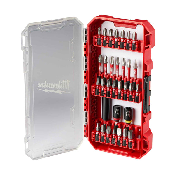 Kit De 26 Embouts De Tournevis Milwaukee Shockwave Impact Duty – Acier Allié, Pour Impacts