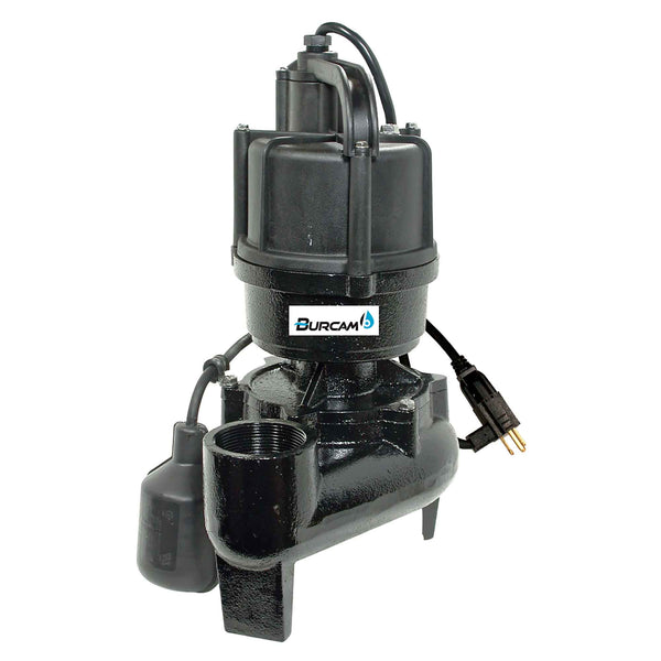 Pompe D'égout Macérateur 12V DC - Débit 45 L/min (12 GPM) - Pour Eaux Usées Et Eaux Noires