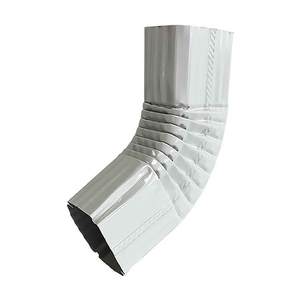 coude B pour descente de gouttière en galvalume, blanc (2" x 3") GAGNON La Grande Quincaillerie