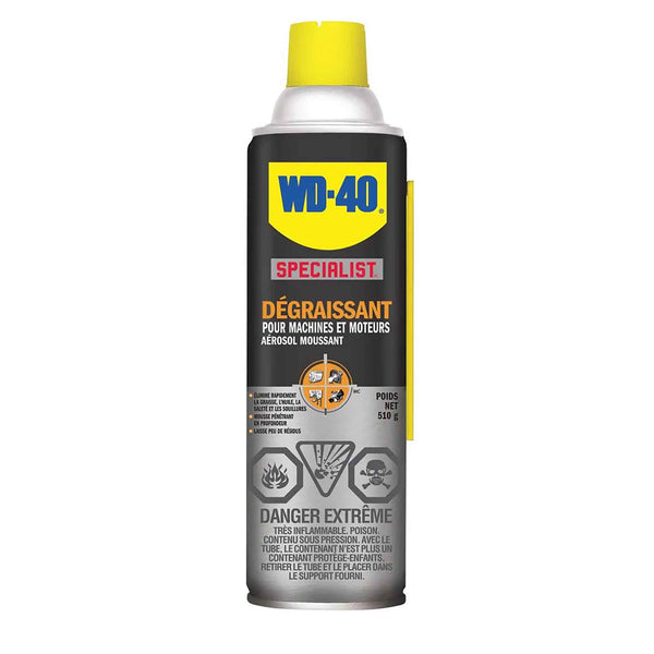Dégraissant pour machines et moteurs en aérosol moussant, 510 g — free download