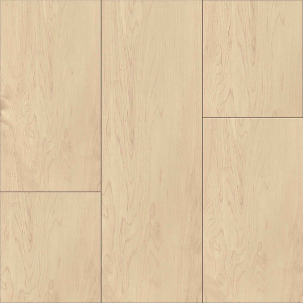 Plancher de de vinyle SPC érable Salem Gloucester de 5,5 mm, 6" x 48 ...