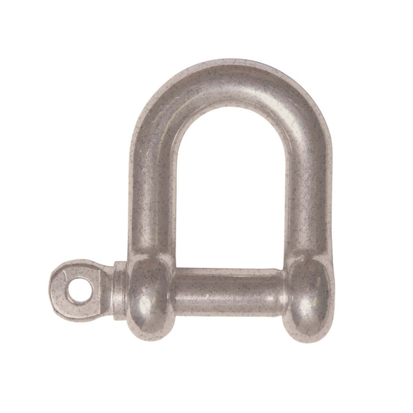 PATIKIL Manille à goupille à vis en acier inoxydable 316 forgé de qualité marine pour chaînes, câbles métalliques, extérieur, 10 mm, 800 kg, argenté