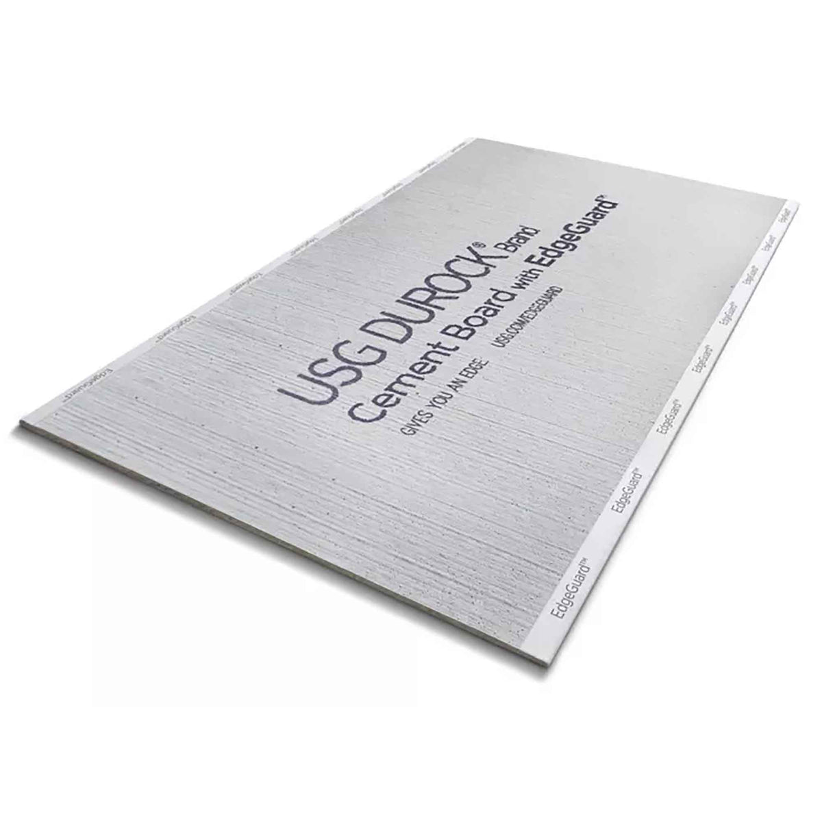Panneau de ciment avec EdgeGuard, 1/2" x 4' x 8'