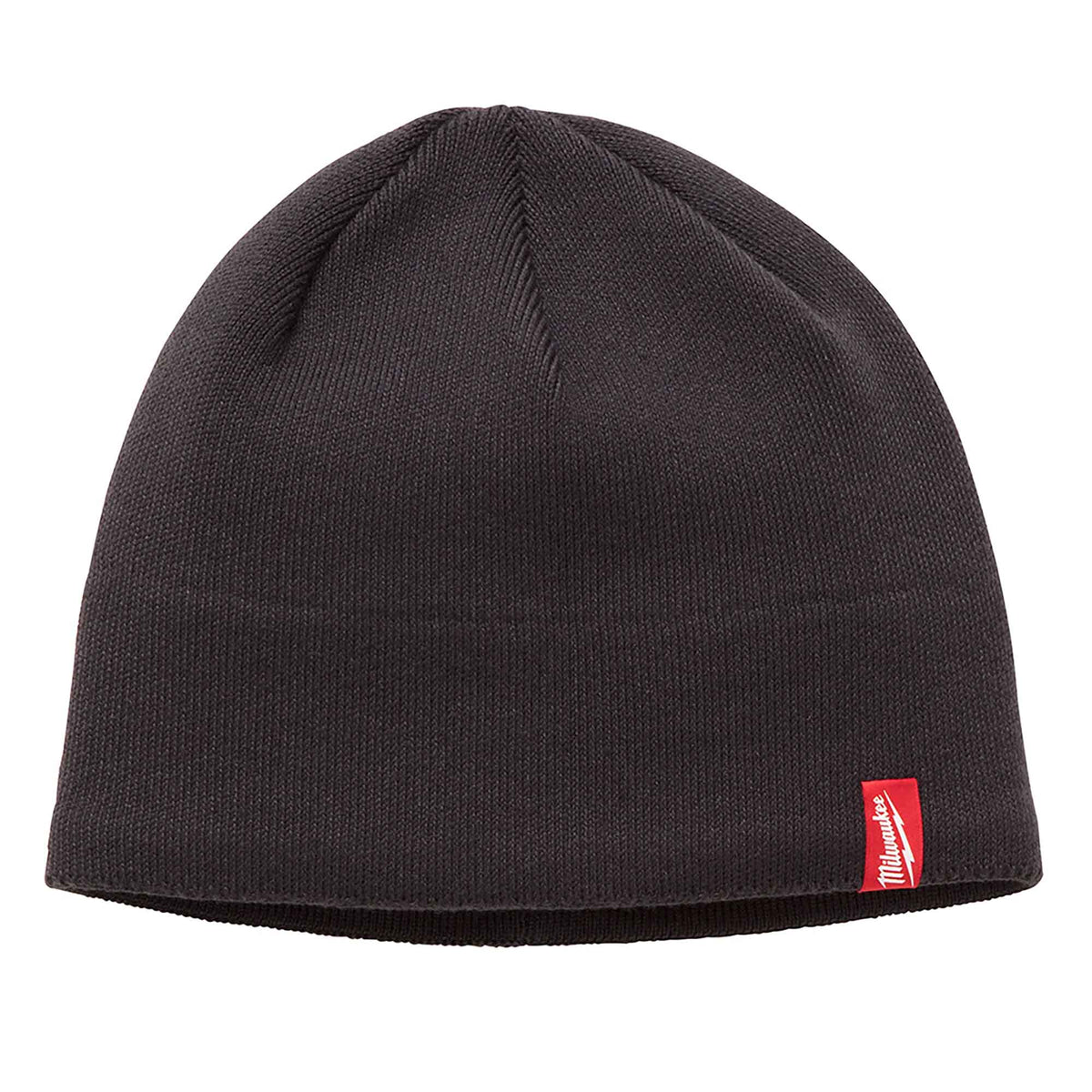 Tuque en tricot doublé de polaire, gris foncé 