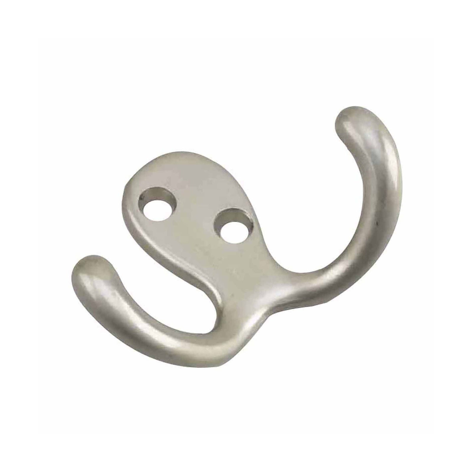 Crochet double de 3'' pour garde-robe et penderie # 2235, nickel brossé