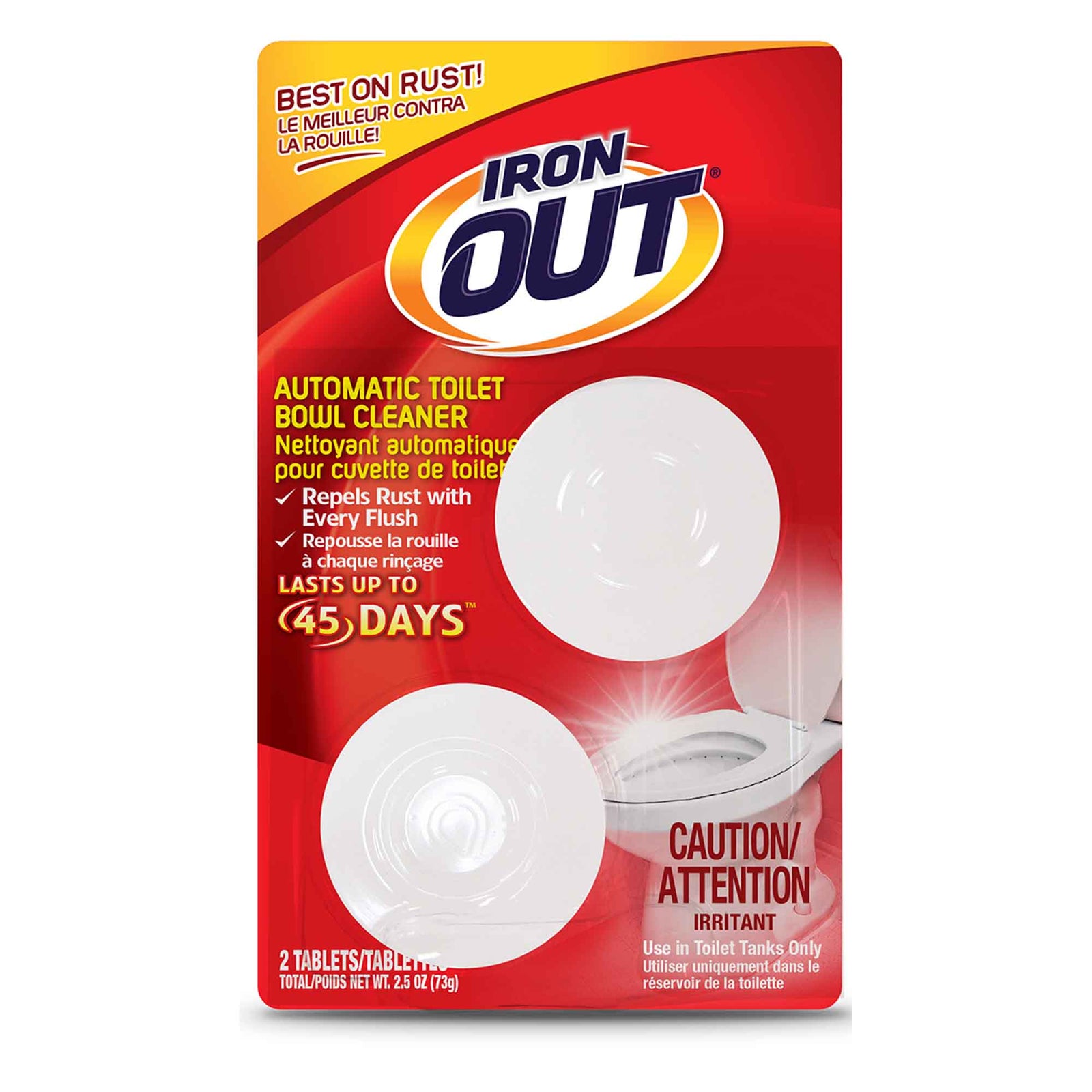 Nettoyeur automatique pour cuvette de toilette, 2 unités