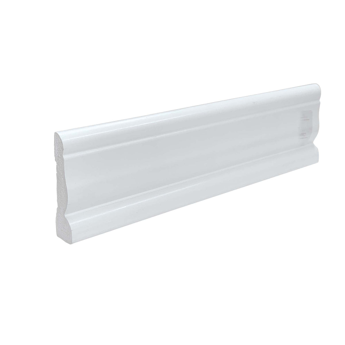 Cadre de style colonial en PVC blanc de 9/16&#39;&#39; x 2-1/8&#39;&#39; x 7&#39;