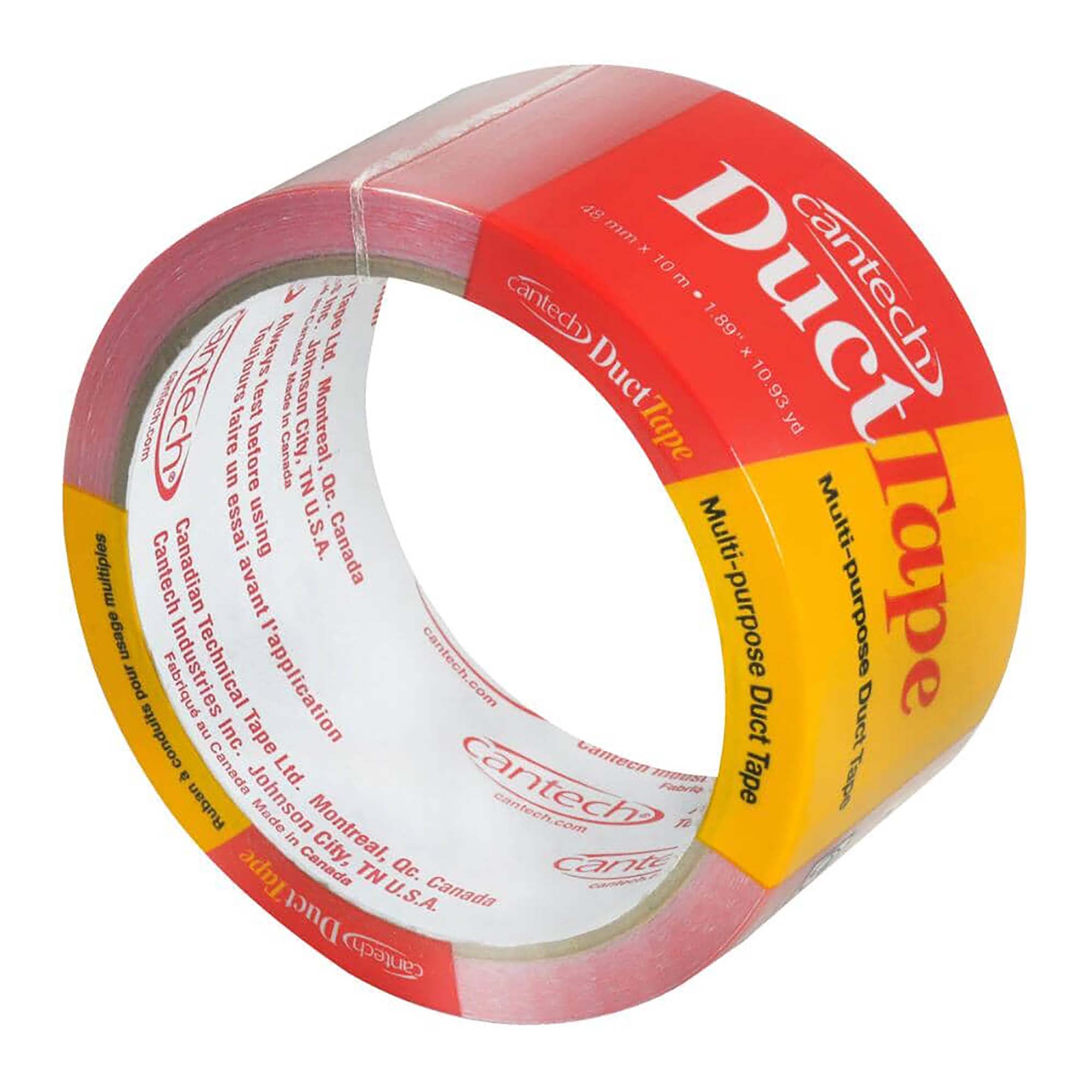 Ruban Duct Tape rouge, 48 mm x 10 m