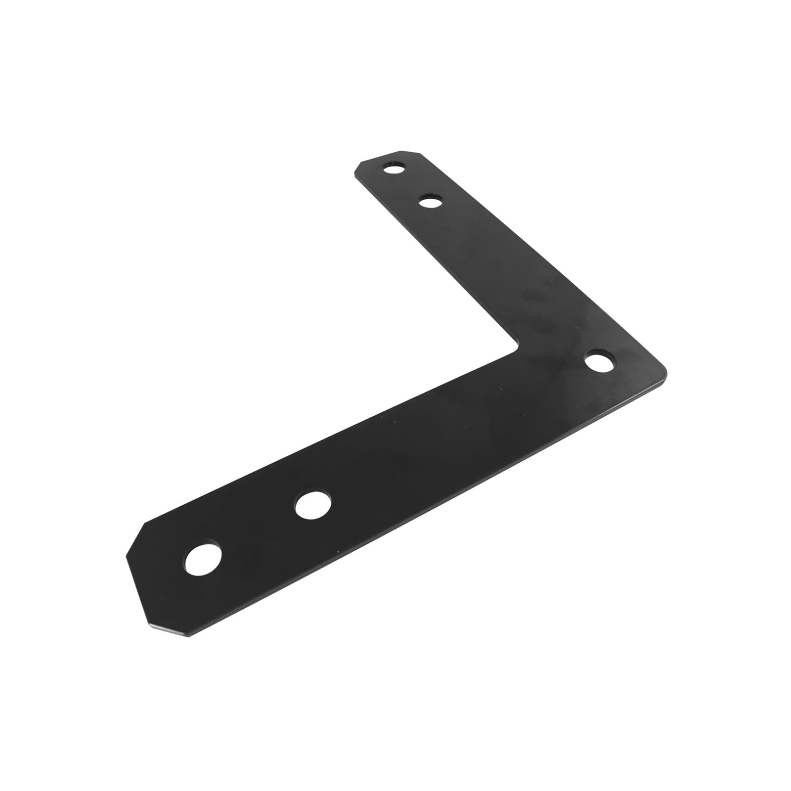 Plaque noire de coin, 12'' x 12'' x 2-1/2'' x 3/16''