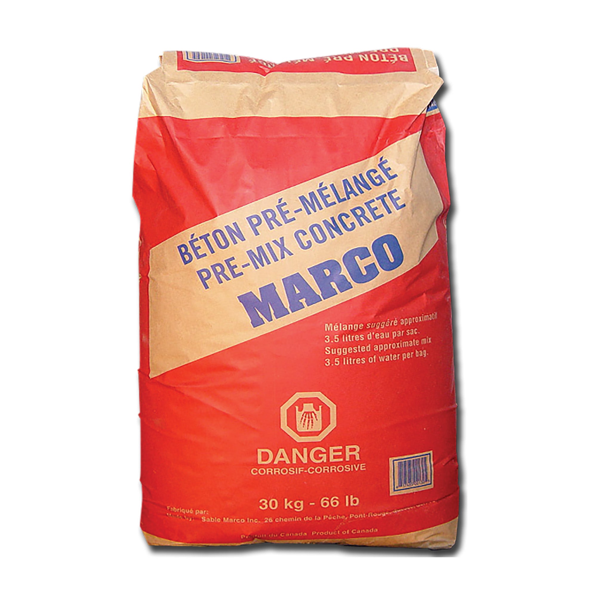 Béton pré-mélangé, 30 kg