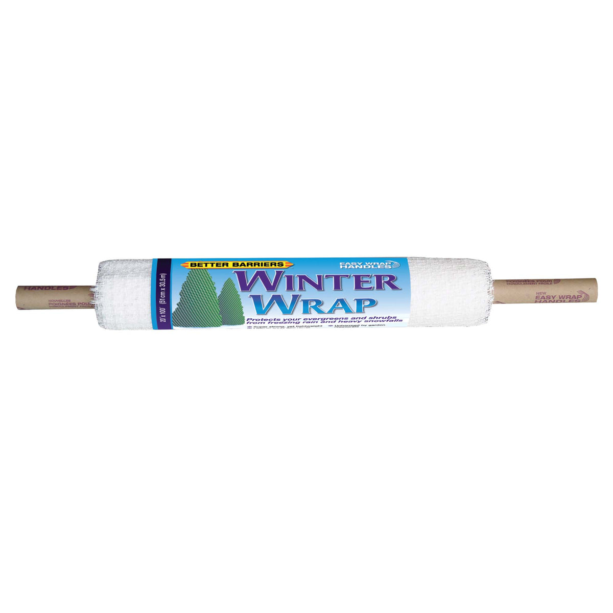 Filet de protection hivernale de 20&#39;&#39; x 100&#39;