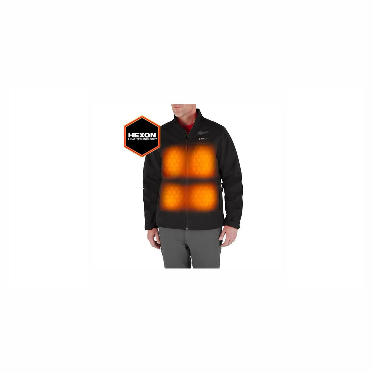 Veste chauffante M12 Toughshell, 2 T-grand (noir)