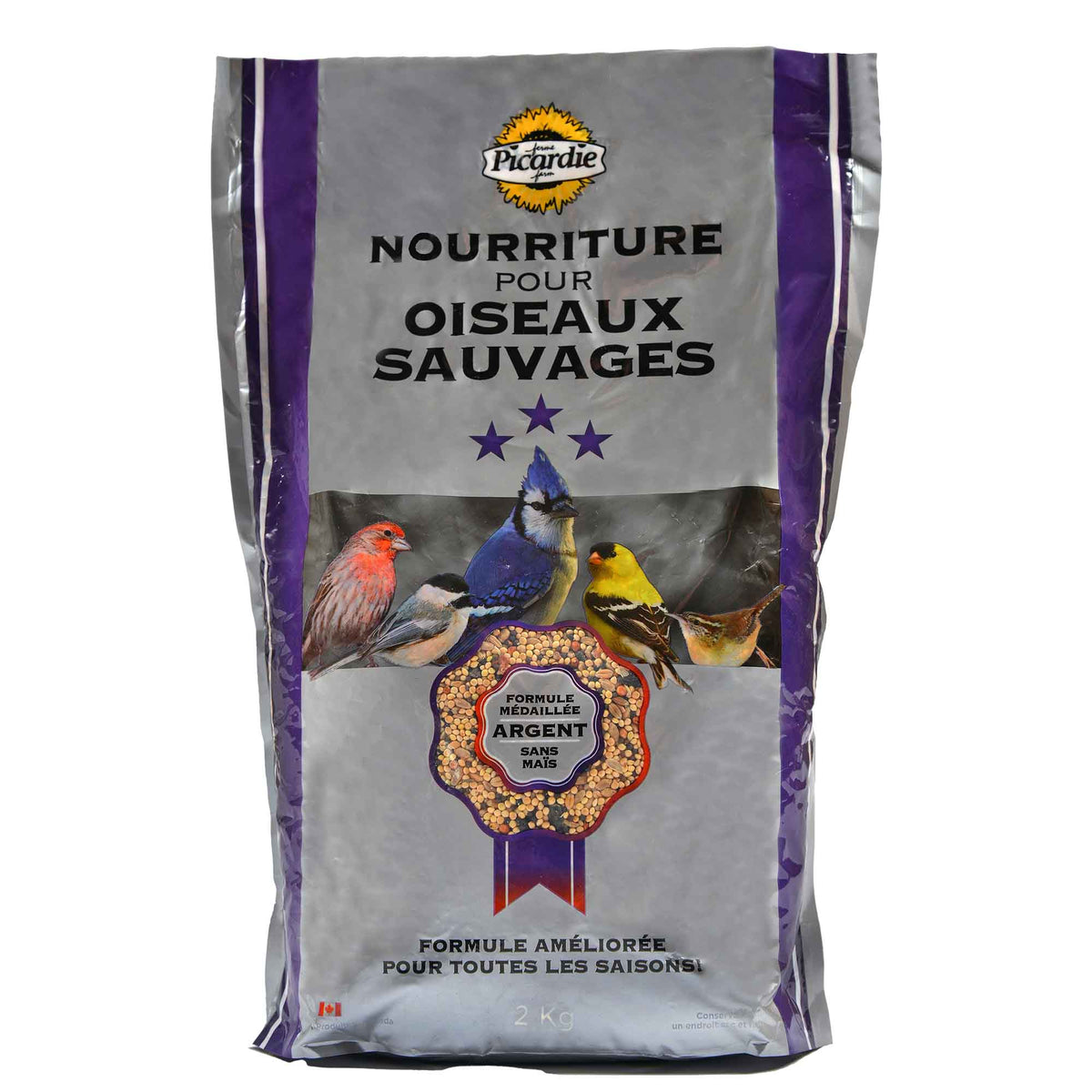 Oiseaux sauvages (Argent), 2 kg