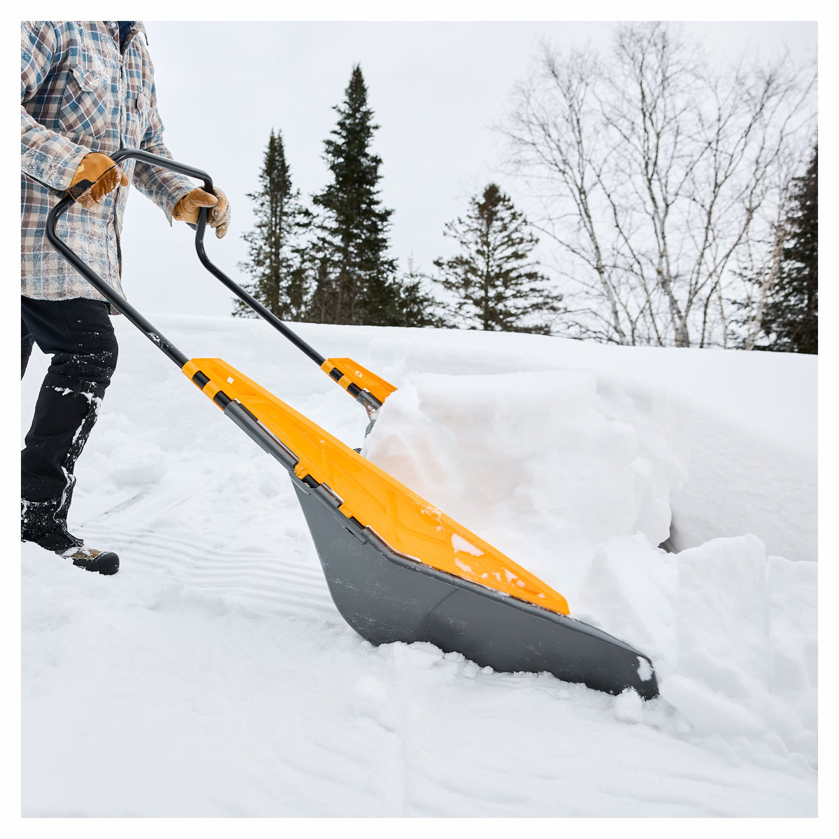 Pelle-traîneau pour grosses bordées, 90 L