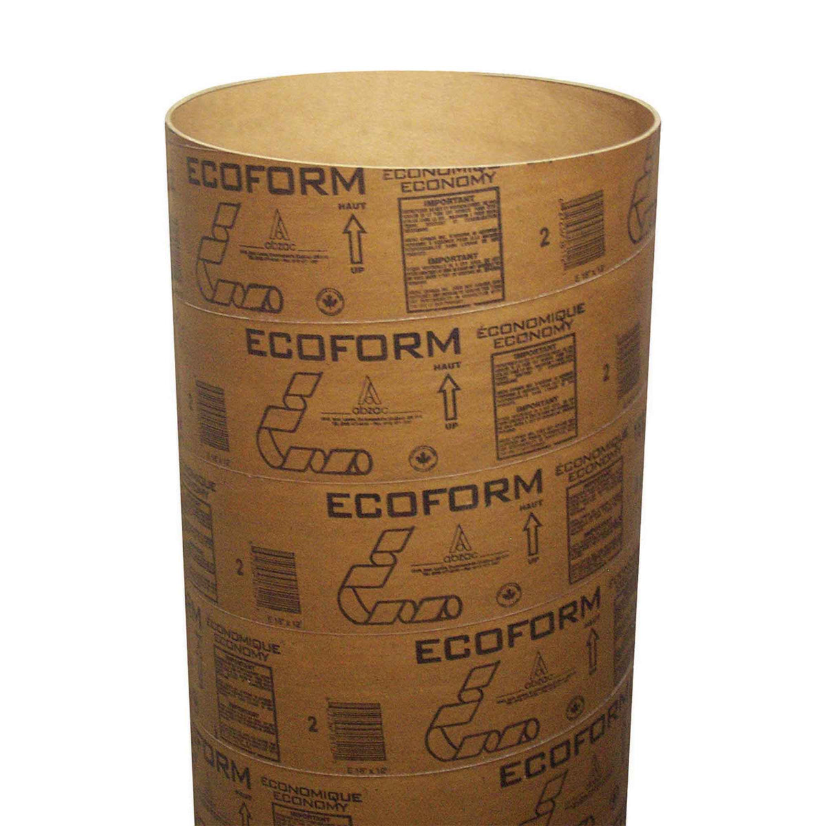 Tube à béton économique, 10" x 8'