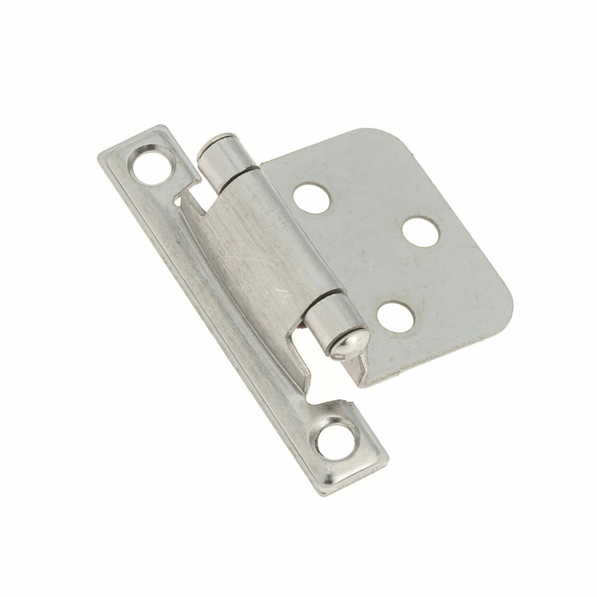 Penture à ressort en métal nickel brossé, 2 unités
