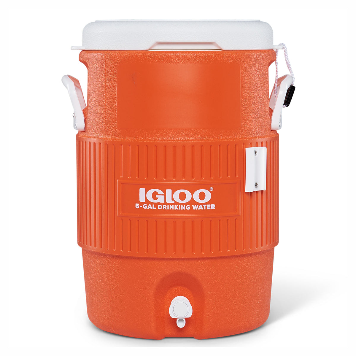 Glacière à boisson orange, 5 gallons