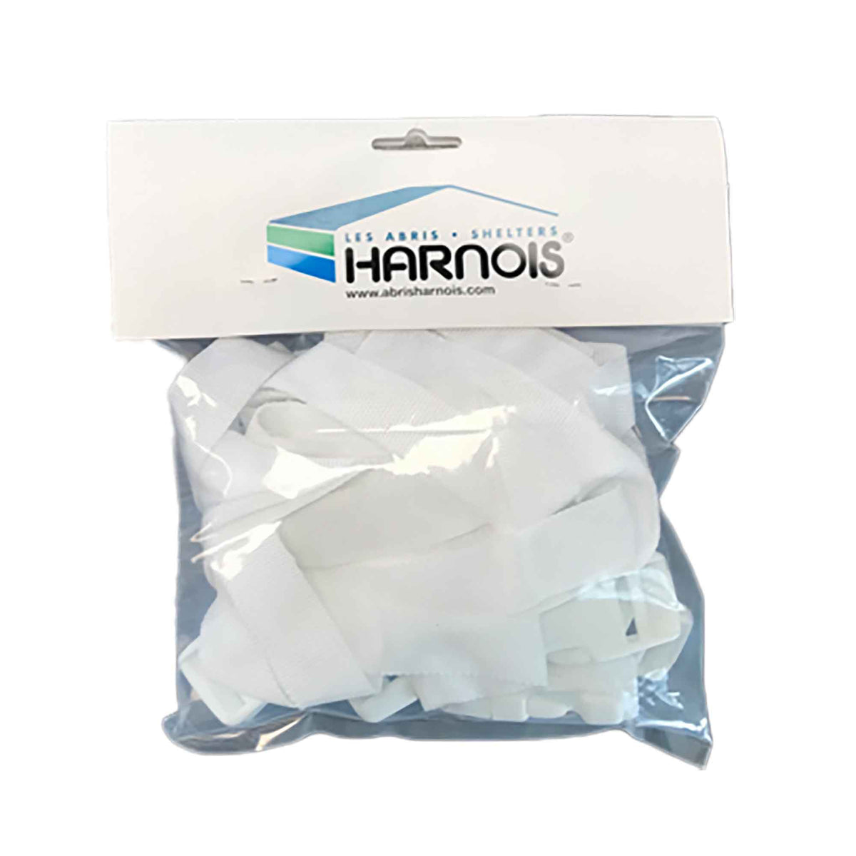 Sangle pour abris d'auto avec clip mâle-femelle, 1" x 25" (10 unités)