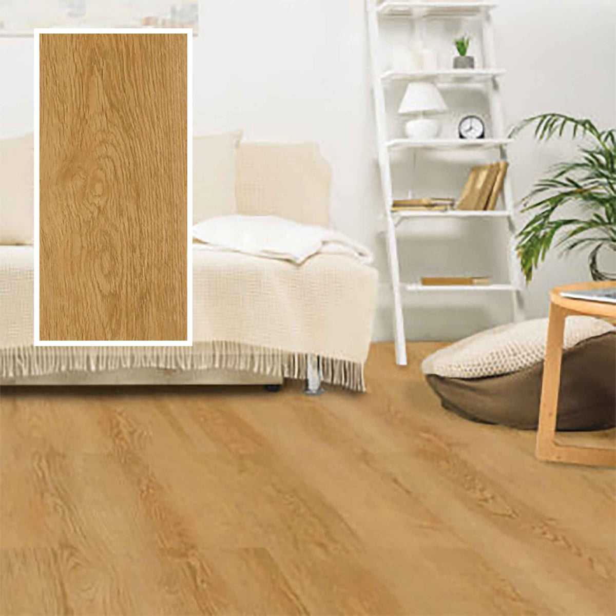 Plancher SPC flottant Palomino de 5 mm, Platano