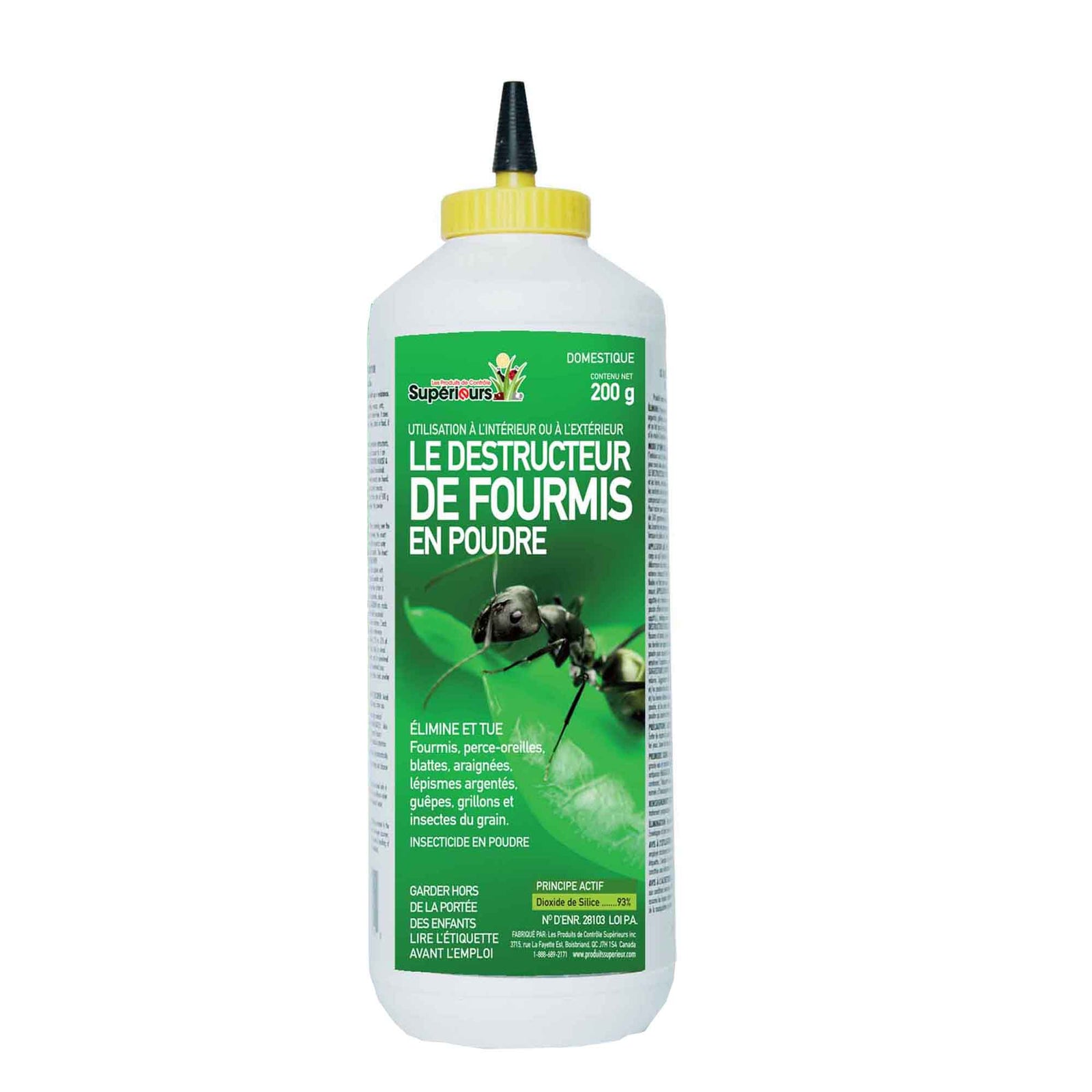 Le destructeur de fourmis en poudre, 200 g