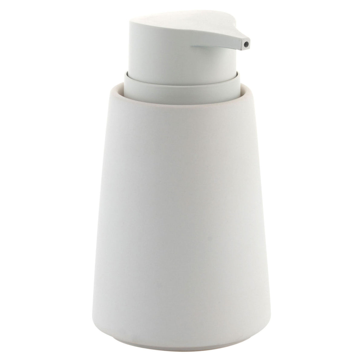 Pompe à savon Anitra en céramique, blanc