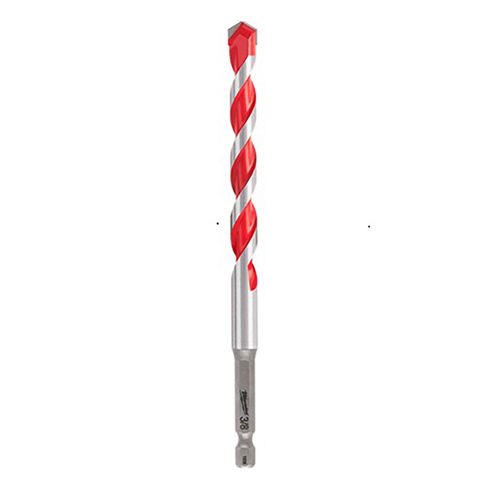 Foret à percussion en carbure à maçonnerie Shockwave, 3/8" x 4" x 6" 