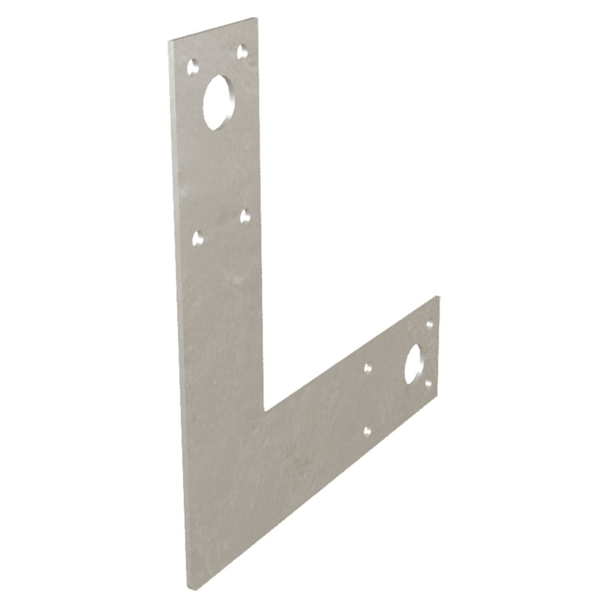 Sangle de poteau en L, 1-1/2" x 6" x 6"