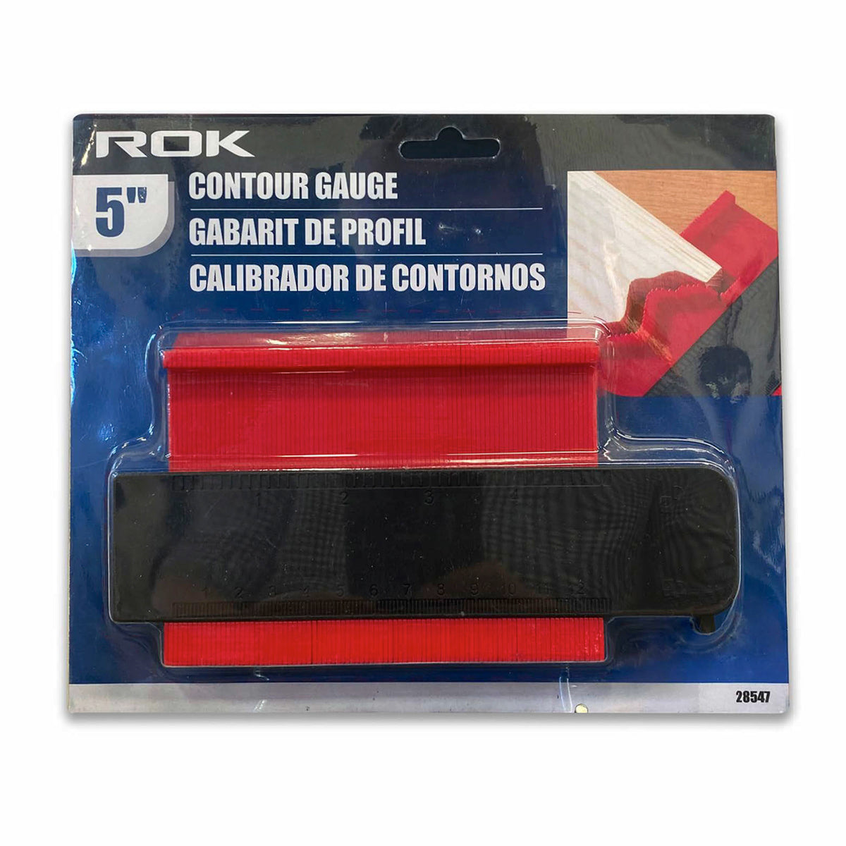 Gabarit de profil, 5"