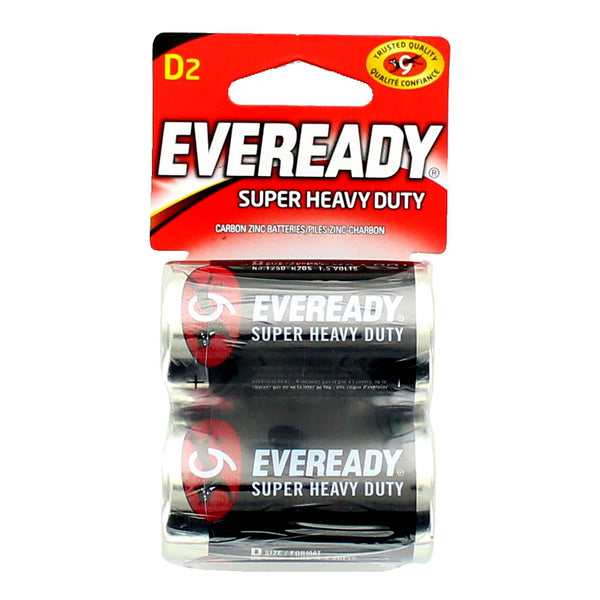 Super Heavy-Duty D Battery, 2 Units - GAGNON - La Grande Quincaillerie