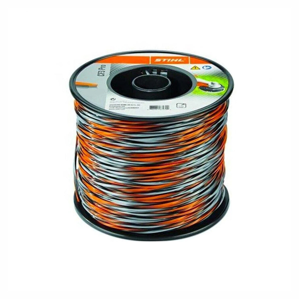Fil torsadé avec fibre de carbone CF3 Pro pour coupe-bordure, 0,130" x 371' (3 lb)