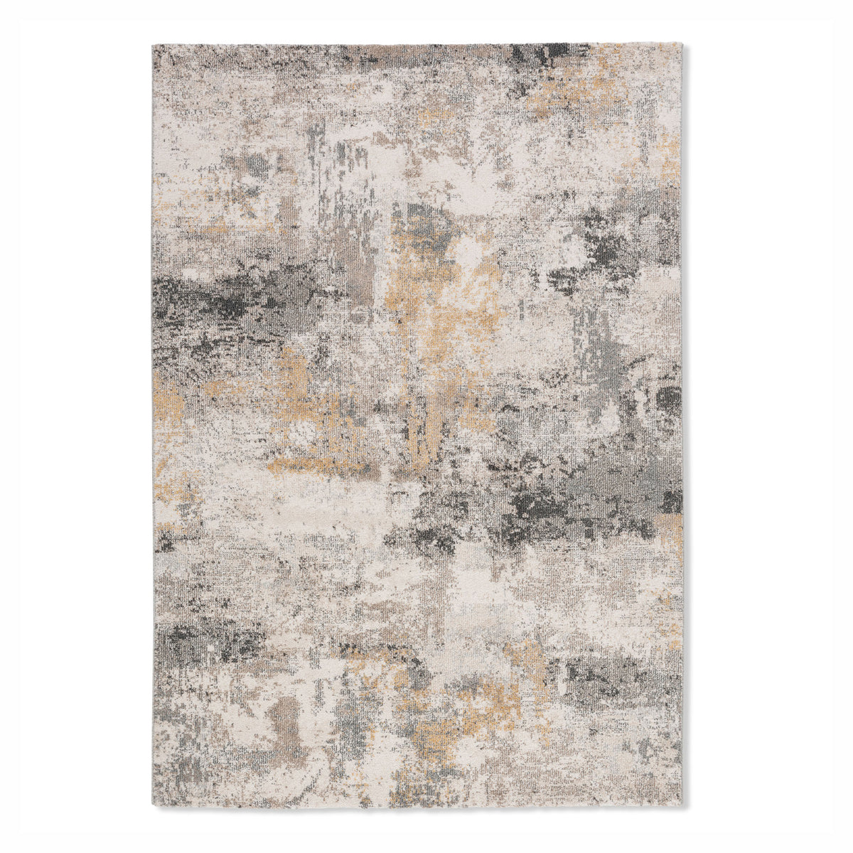 Tapis Cubana en polypropylène tissé à la machine, 5'-3" x 7'-6" (CUB-1503)