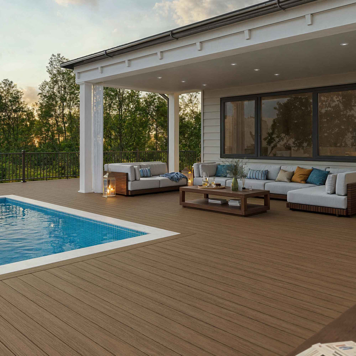 Planche de composite solide Summit Boulder, 7/8" x 5-1/2" x 20'