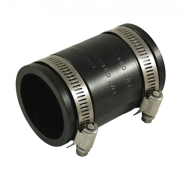 Flexible PVC Coupling with Clamps, 2