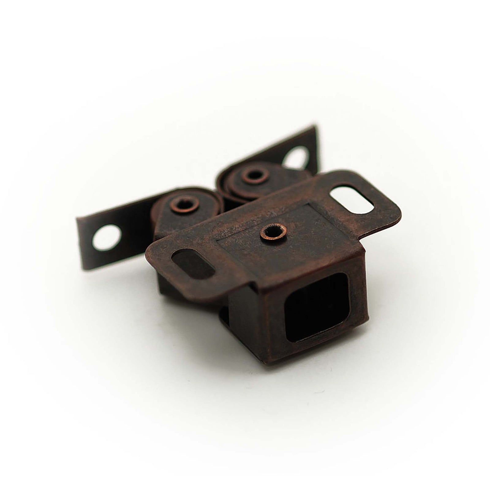 Loquet à rouleau double avec gâche en losange   -1