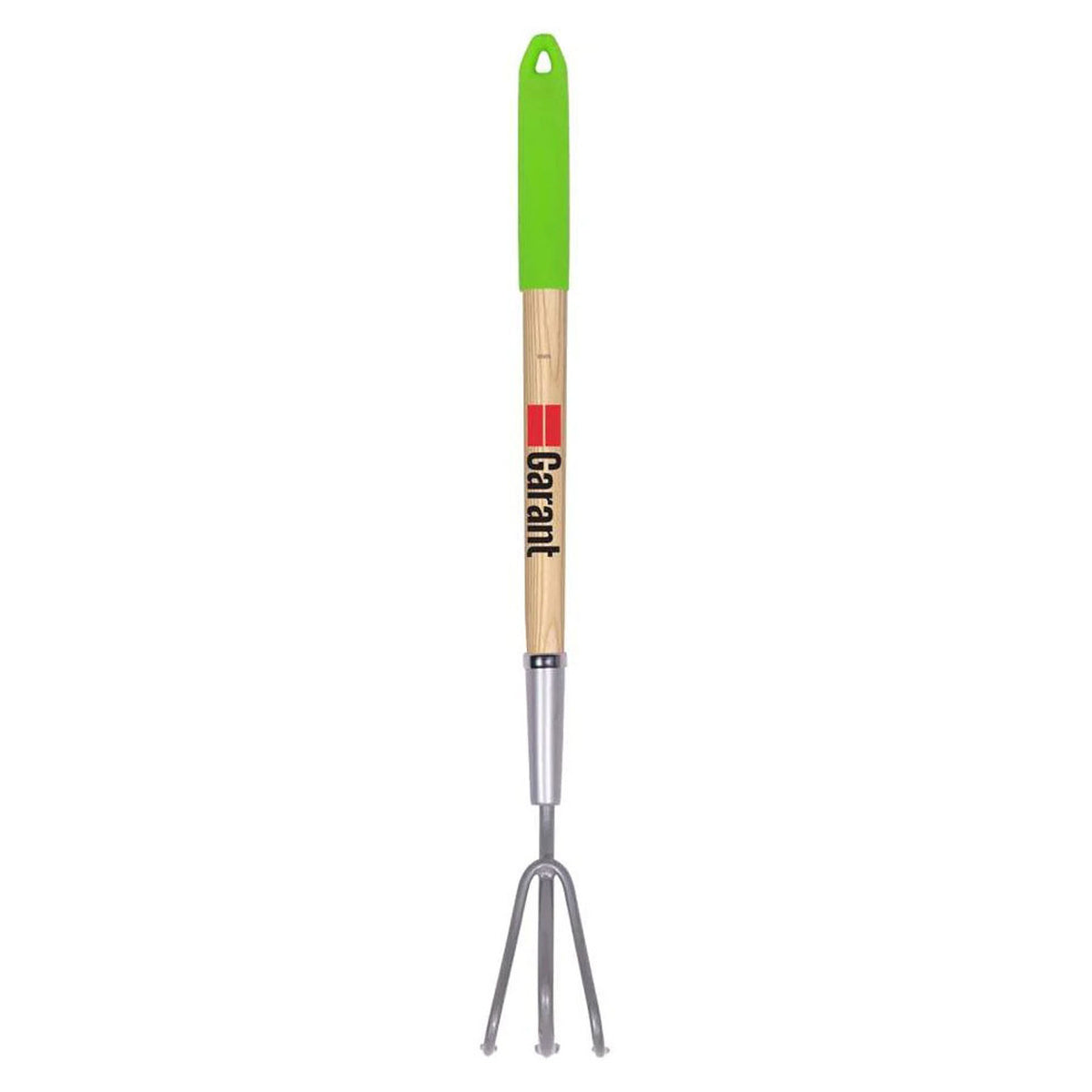 Sarcloir à 3 dents avec manche court en bois, 14"