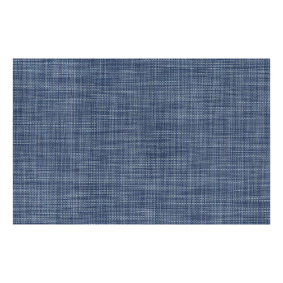 Napperon tissé en textilène de 12&quot; x 18&quot;, bleu marine