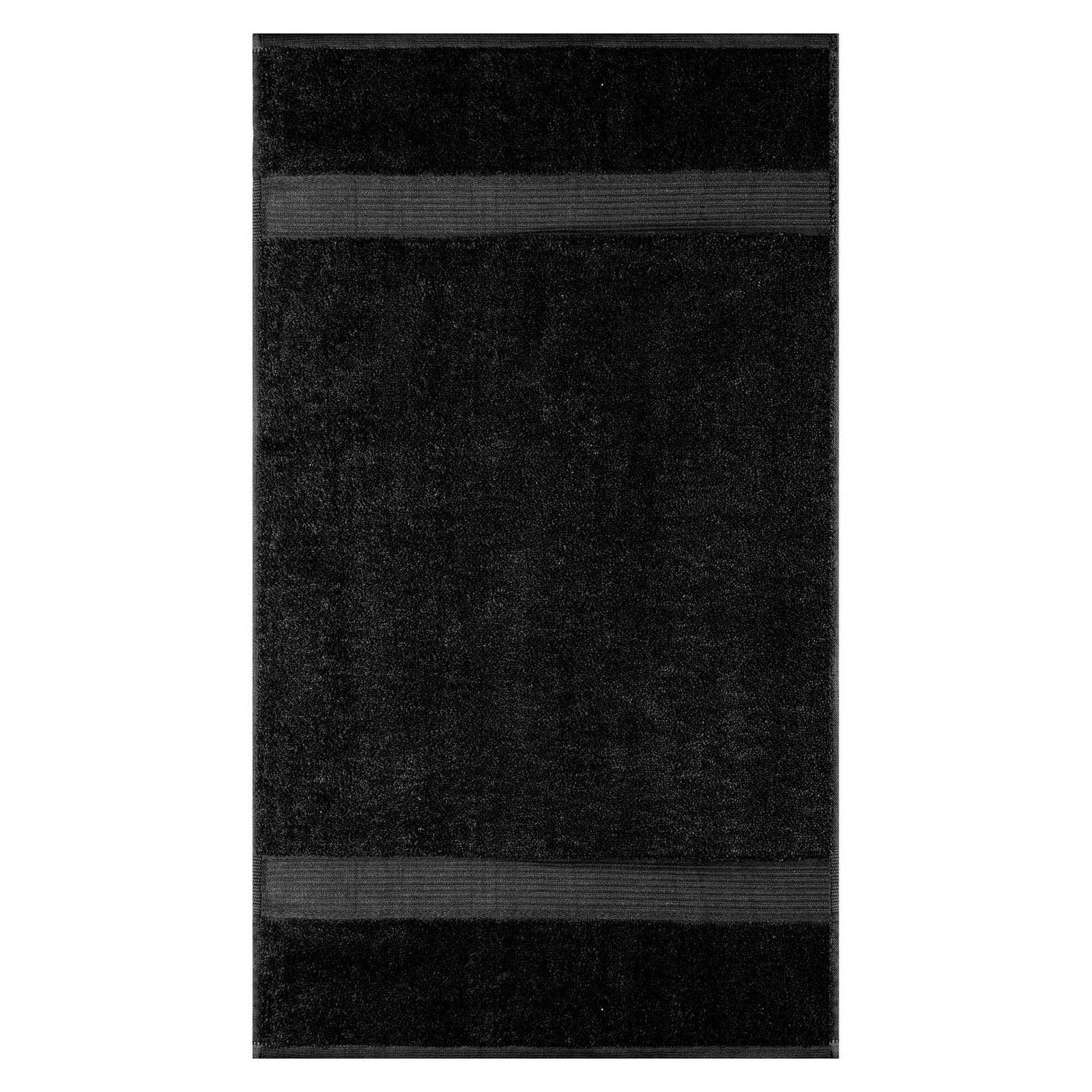 Serviette à mains, 16'' x 28'' (noir)