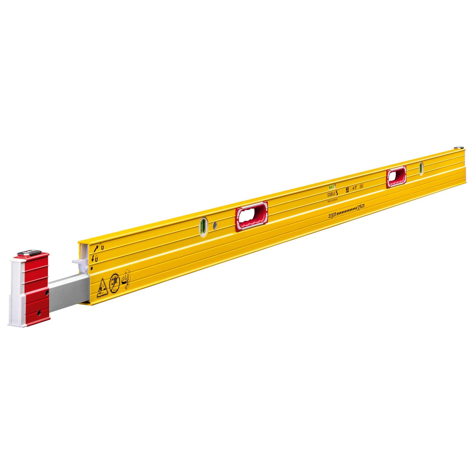 Niveau télescopique Type 106T avec supports détachables, 7' à 12'