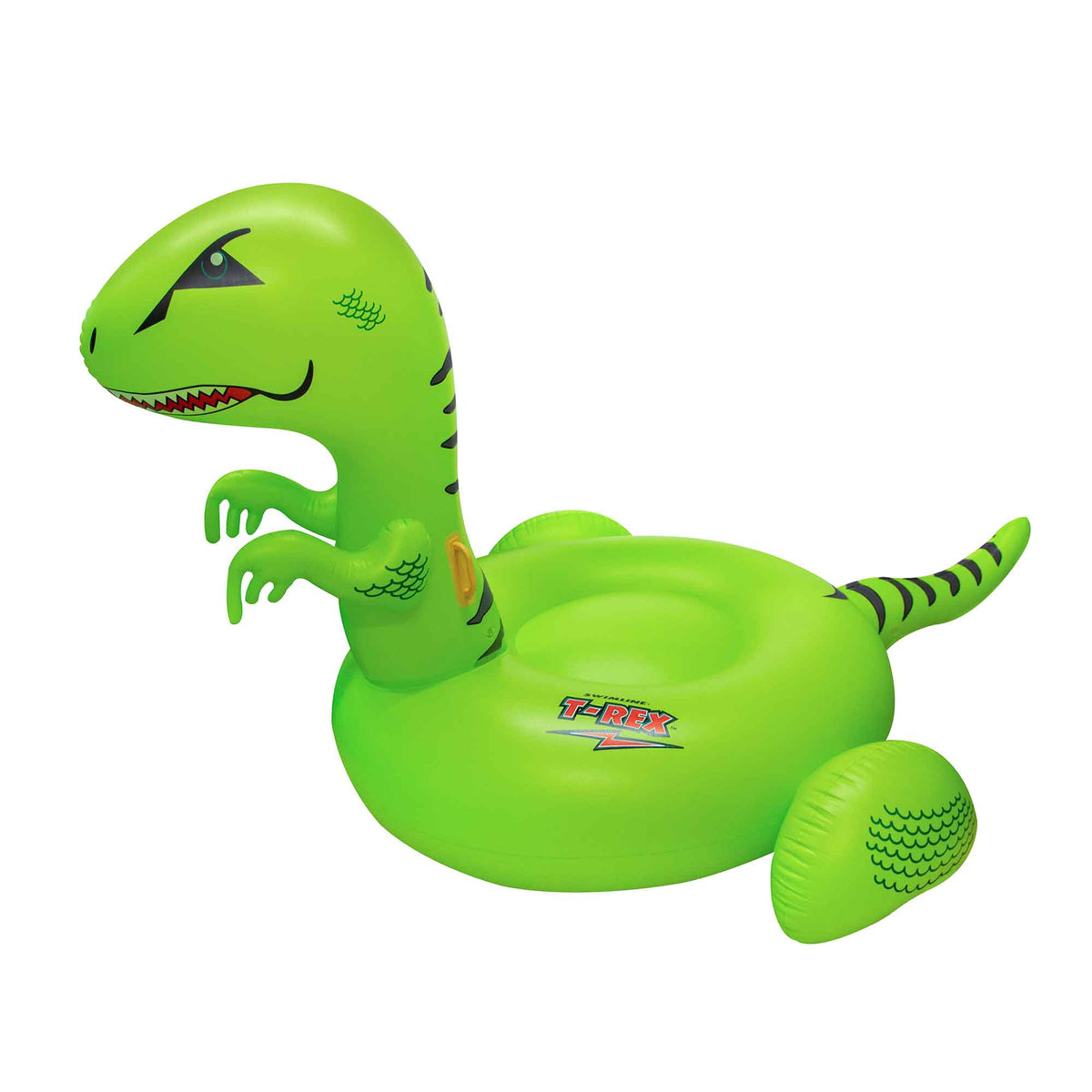 T-Rex géant gonflable à chevaucher vert, 95&quot; x 65&quot;