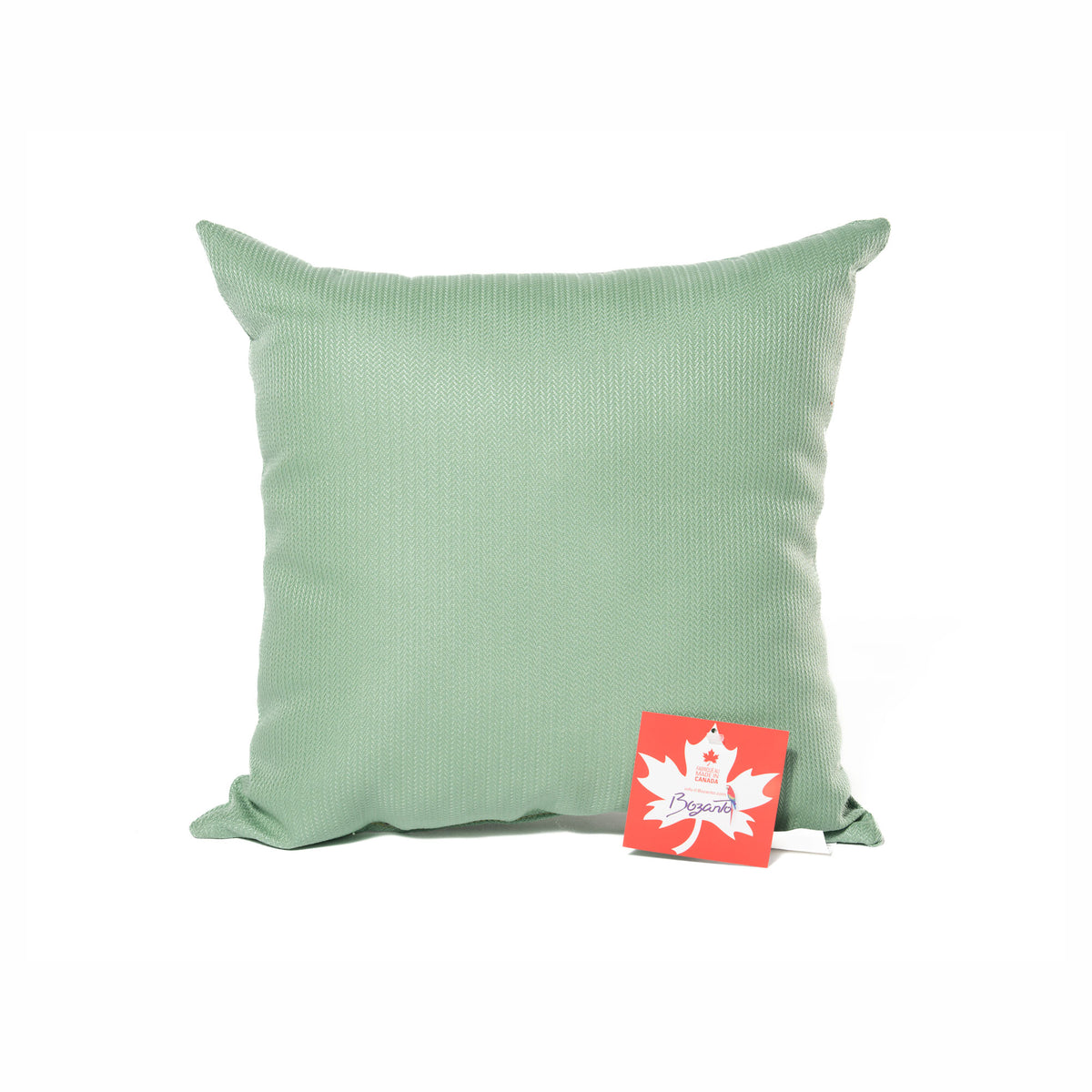 Coussin d’extérieur de 18" x 18", vert sauge