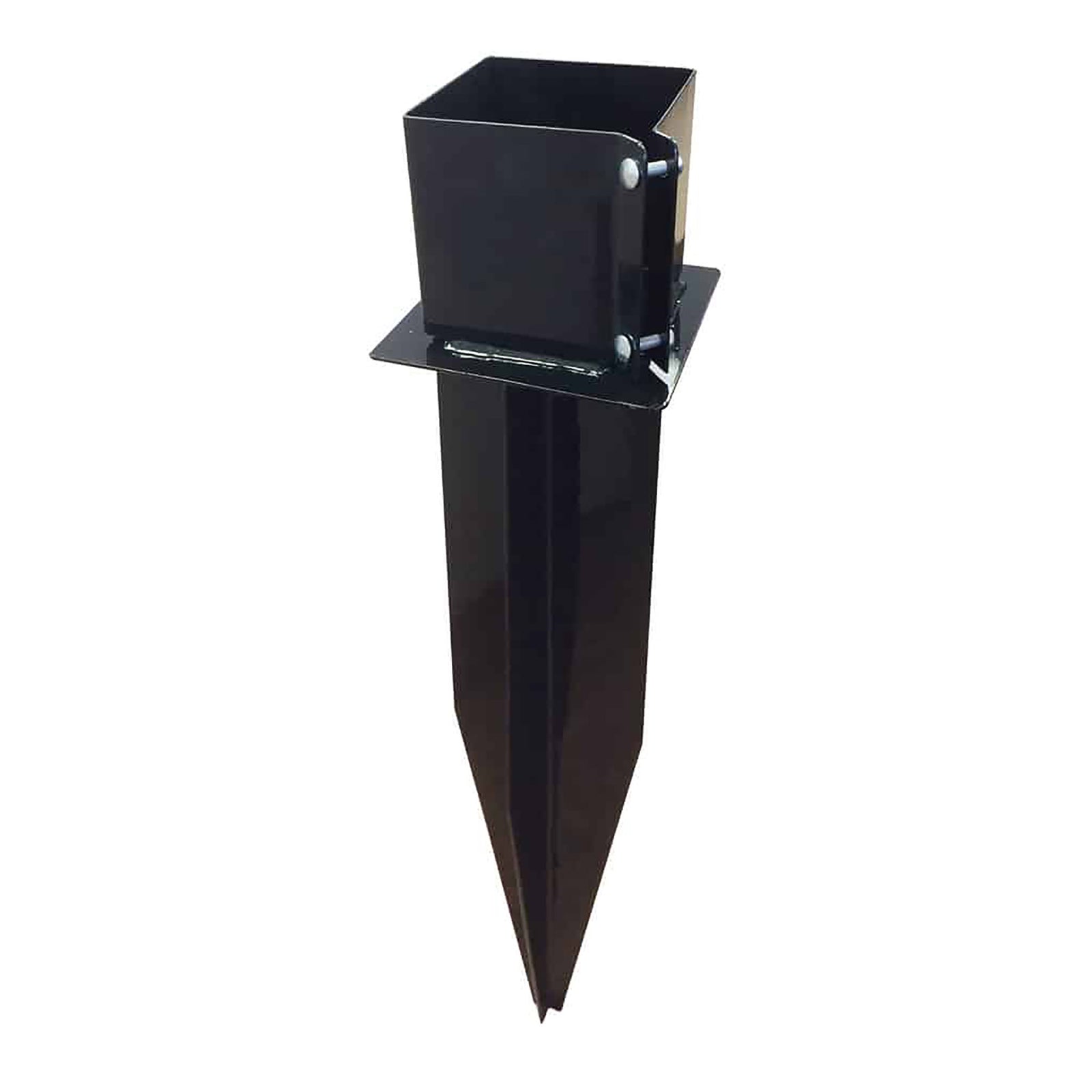 Pieu robuste à enfoncer 66, noir