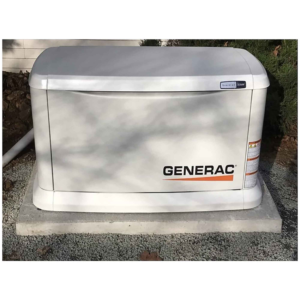 Dalle en béton préfabriqué pour génératrice Generac Guardian 10 à 26 kW, 53'' x 32'' x 2''