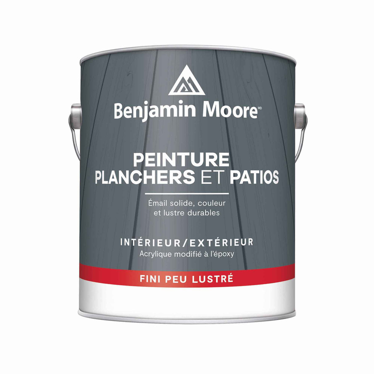 Peinture d&#39;intérieur et d&#39;extérieur pour planchers et patio peu lustré base 3, 3,79 L