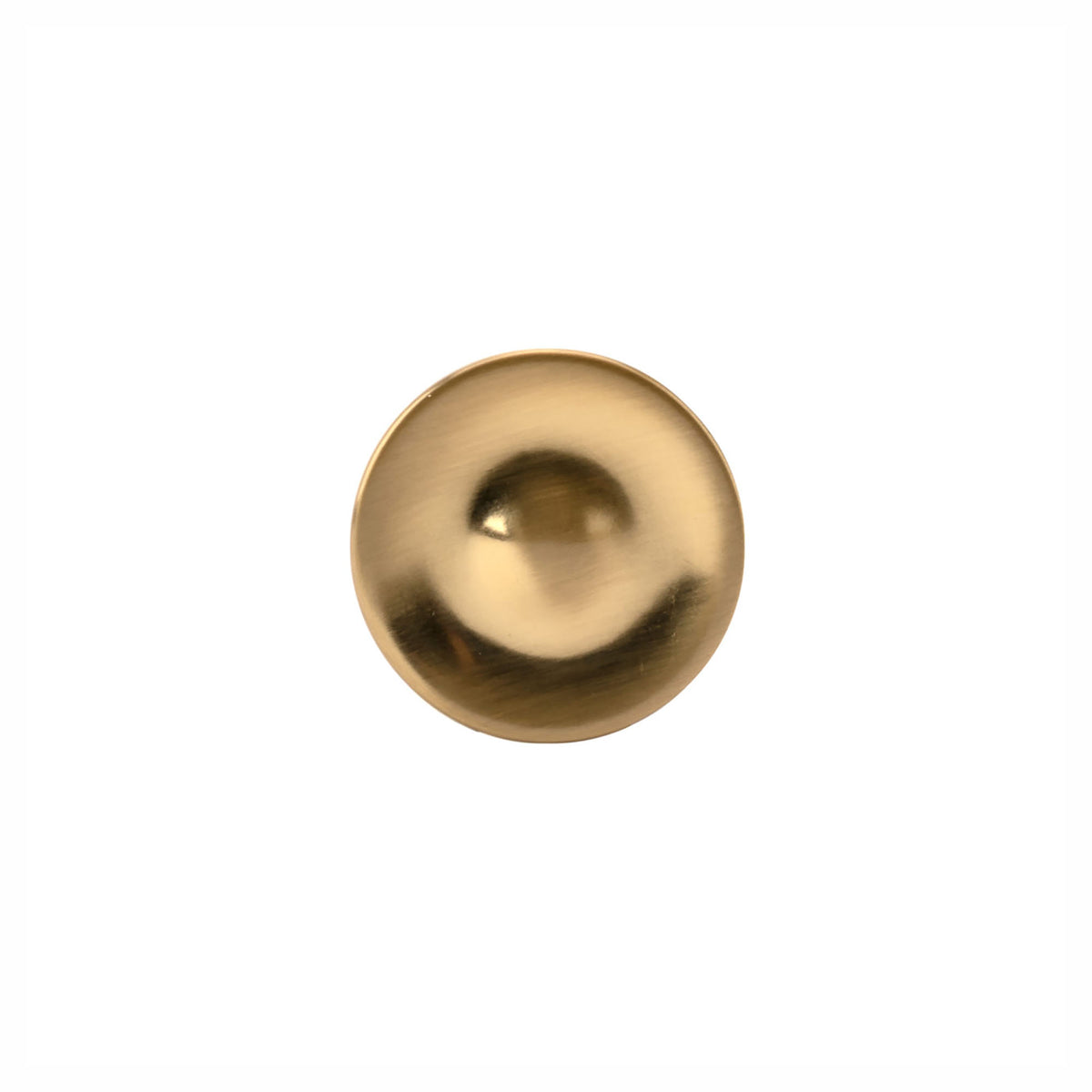 Bouton Arezzo en métal Or Aurum brossé, 35 mm