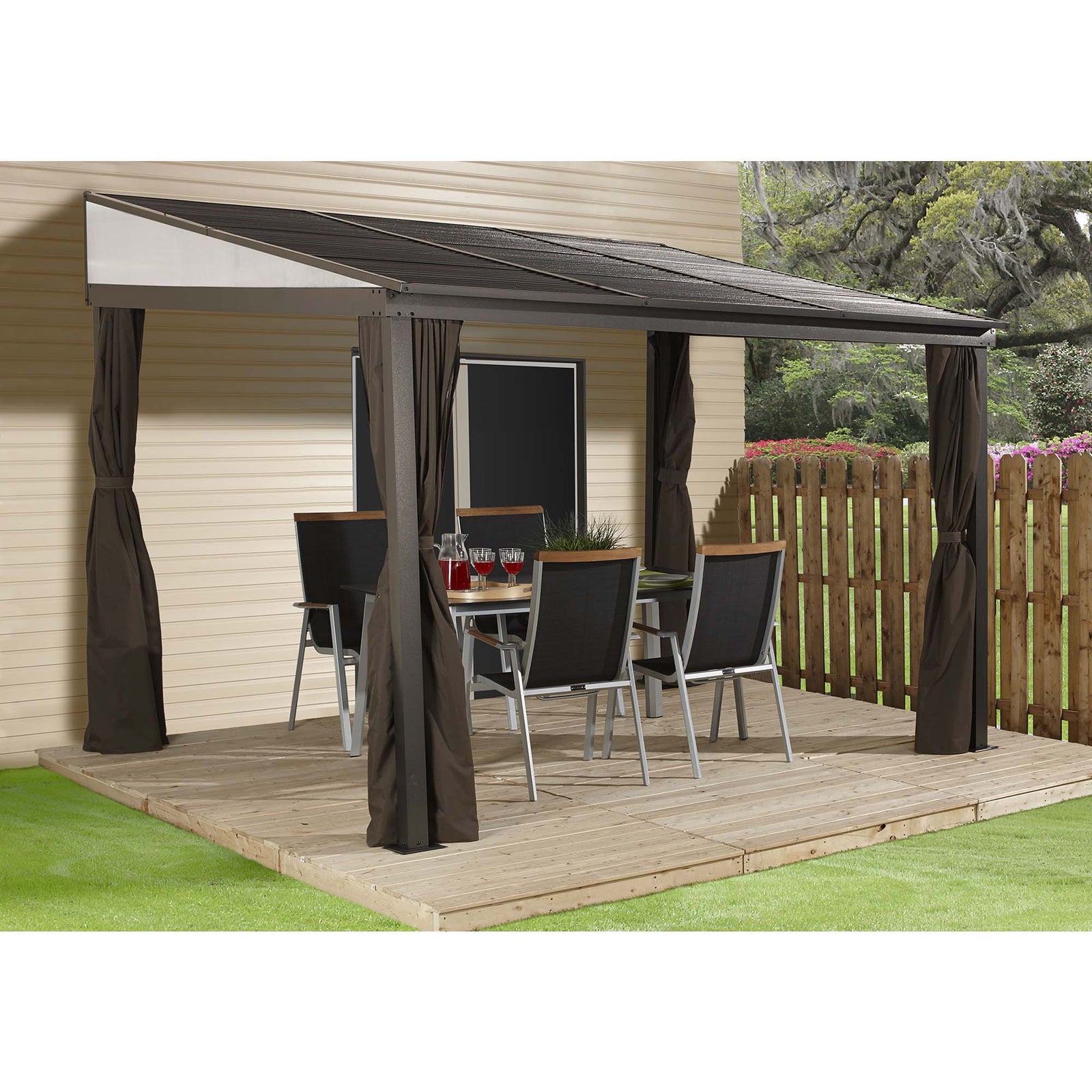 Abri de jardin mural Portland, 10' x 12'