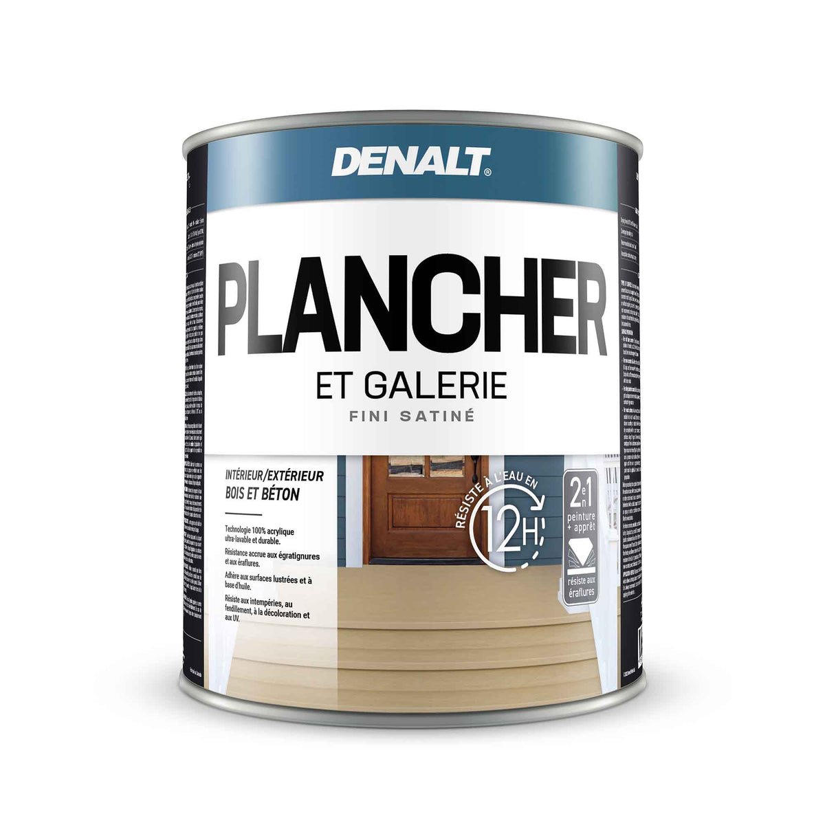 Denalt plancher et galerie satiné base moyenne, 927 ml